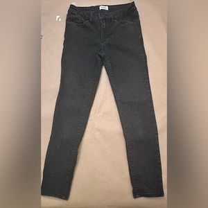 Pre-owned RSQ Black Denim Mid Rise Ankle Size 12